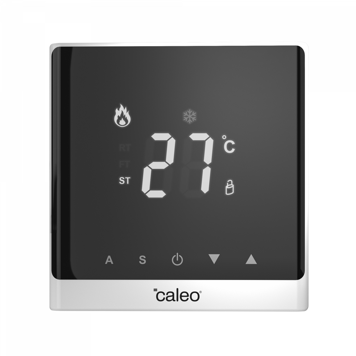Терморегулятор Caleo C732 с led дисплеем белый