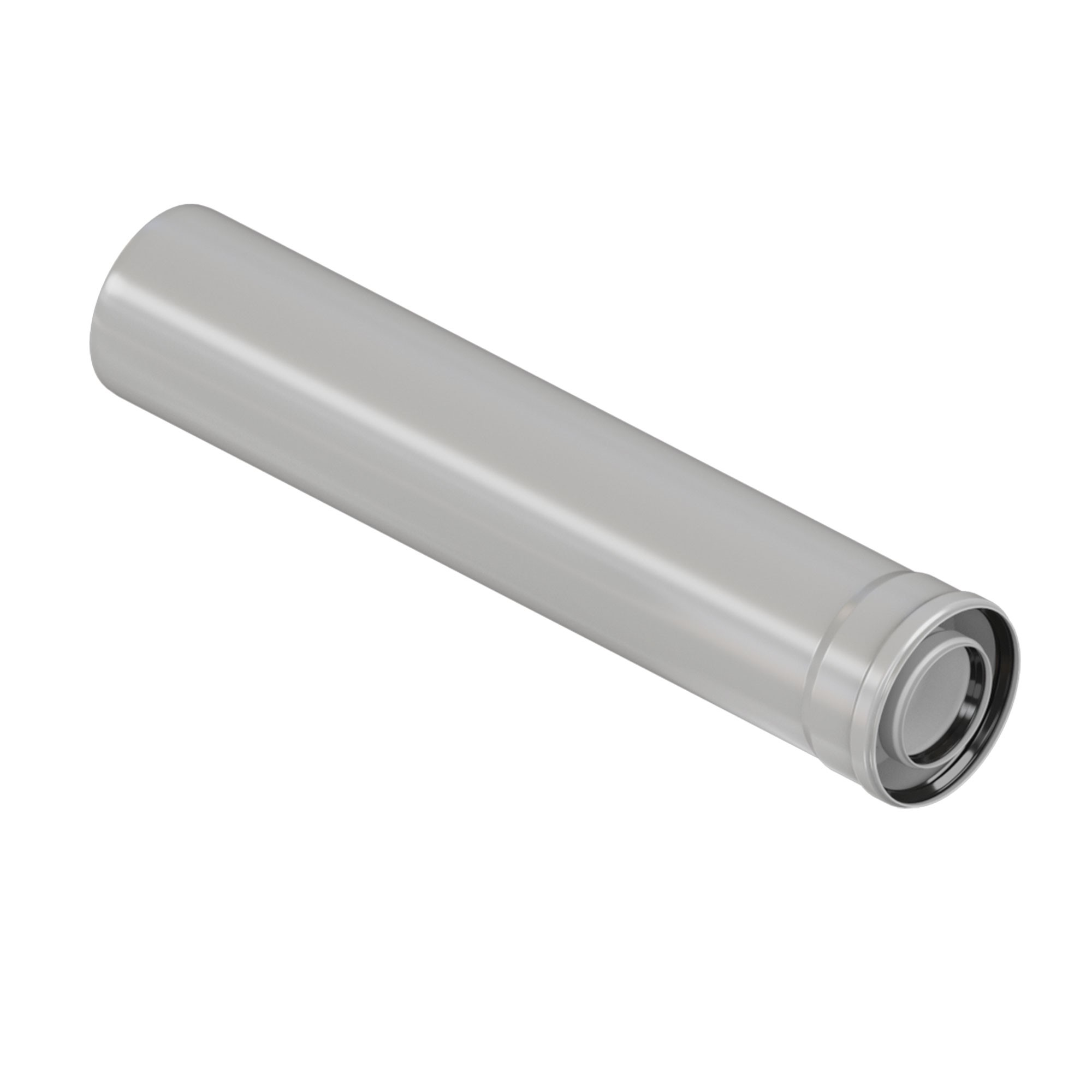 Удлинитель коаксиального дымохода раструбн. Royal Thermo 60/100, 500 мм для конденсационных котлов