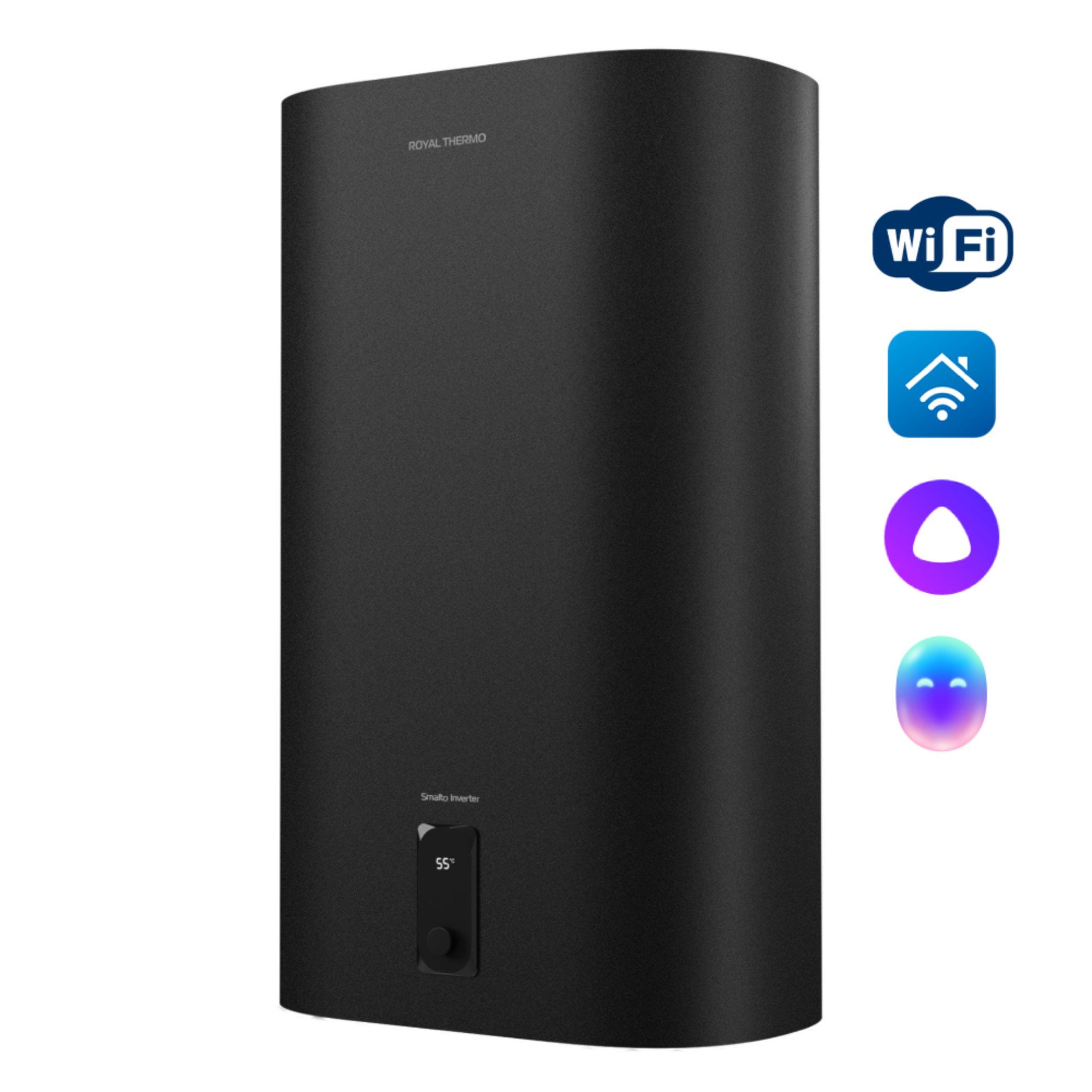 Водонагреватель Royal Thermo RWH 80 Smalto Inverter Grafit