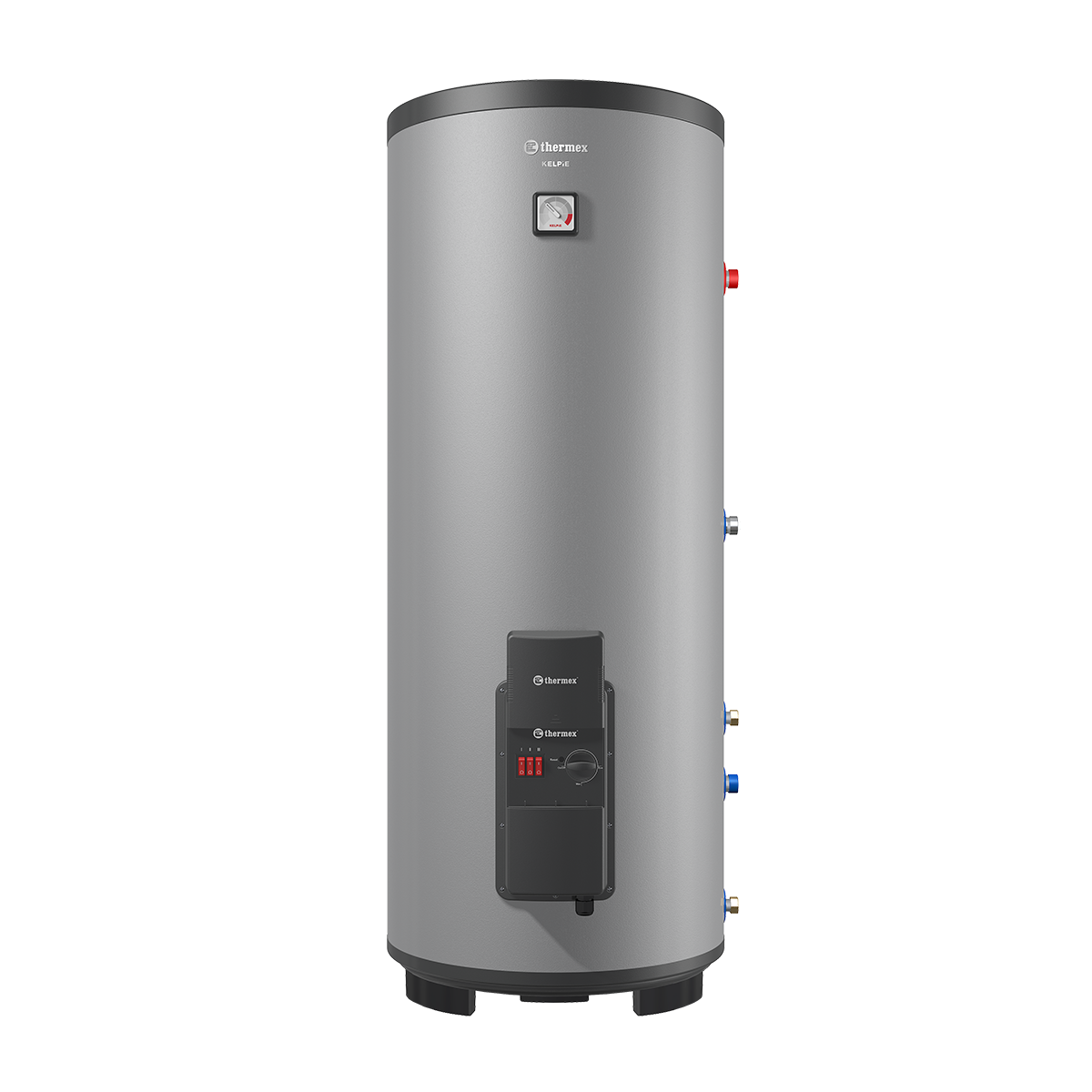 Водонагреватель электрический Thermex Kelpie 200 F 151239 (серый/чёрный)