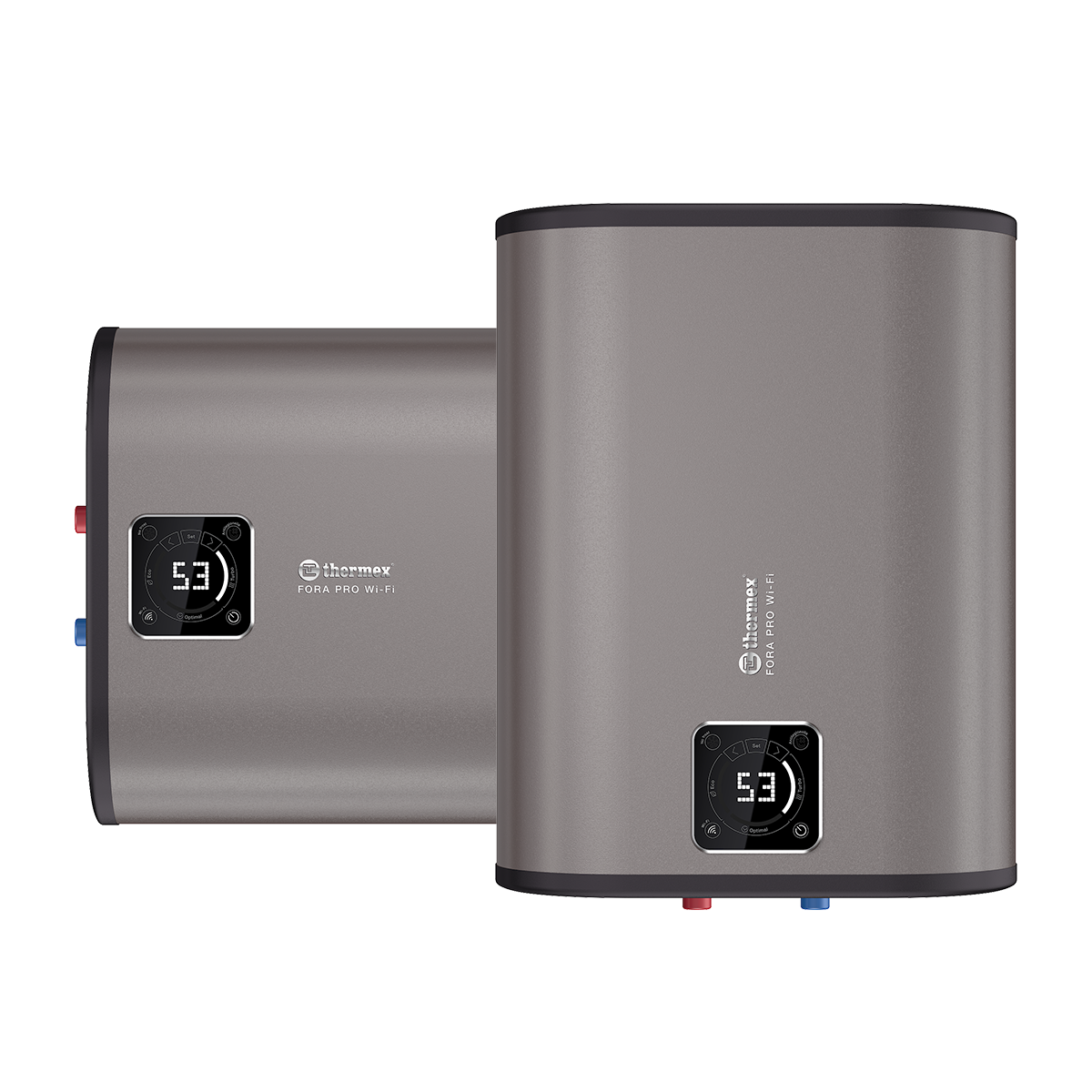 Водонагреватель электрический Thermex Fora 30 (pro) 151249 (серый) Wi-Fi