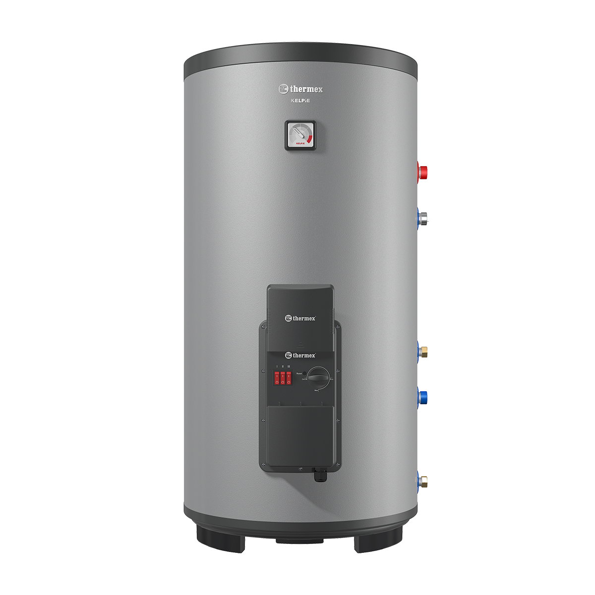 Водонагреватель электрический Thermex Kelpie 150 F 151238 (серый/чёрный)