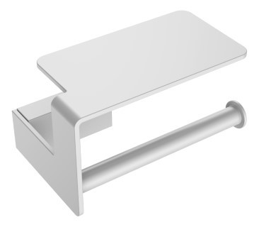 Бумагодержатель Boheme MattWhite Q 10941-MW (белый матовый)
