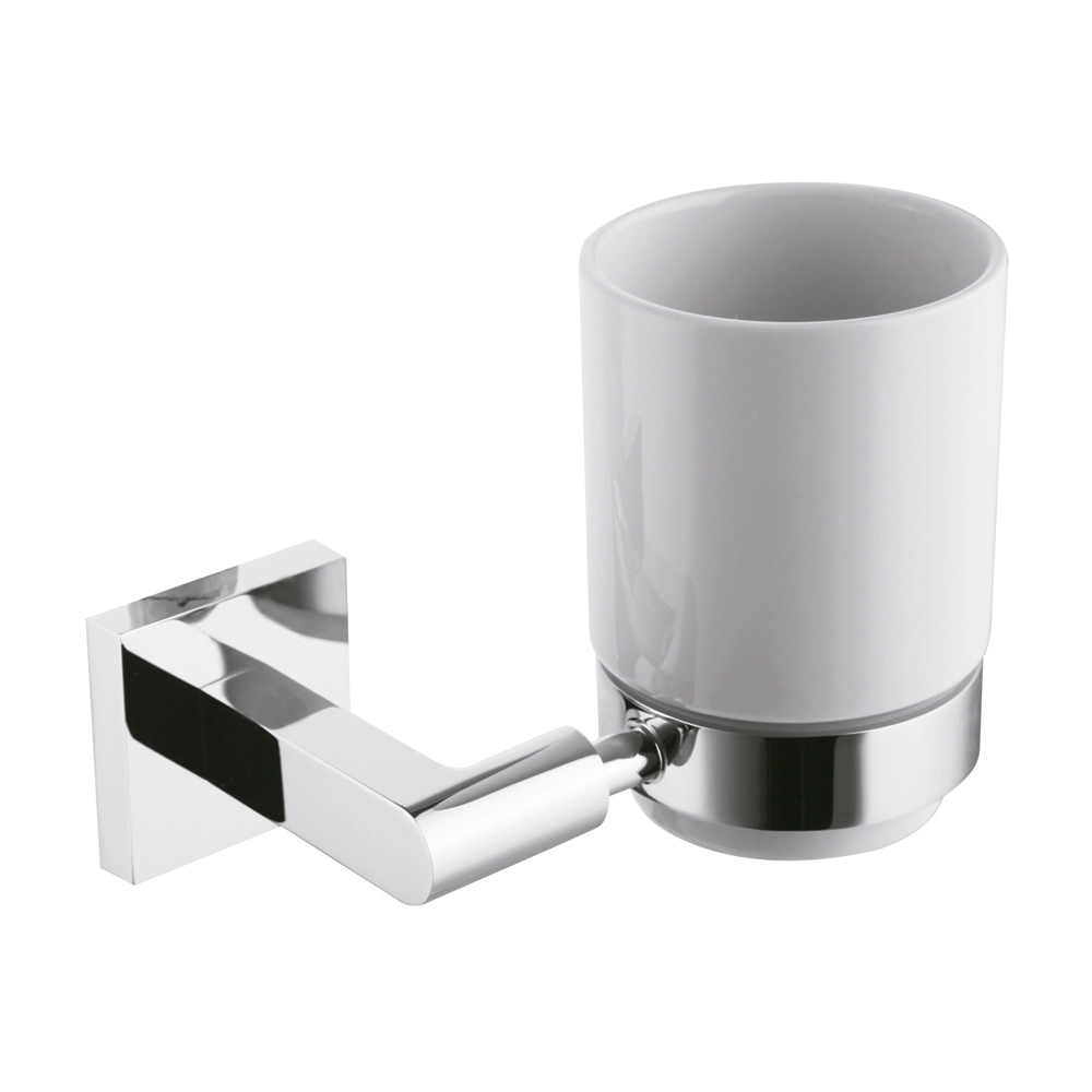 Стакан для ванной комнаты Clever Urban 99461 (хром) настенный