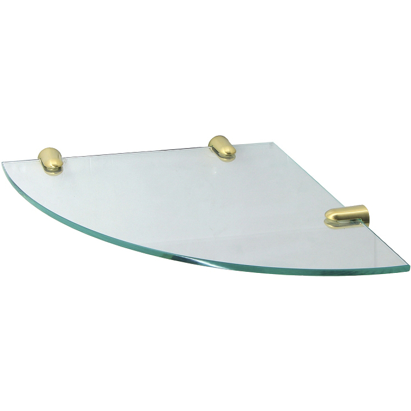 Полка для ванной комнаты WasserKRAFT K-533BRUSHED GOLD (золото матовое)
