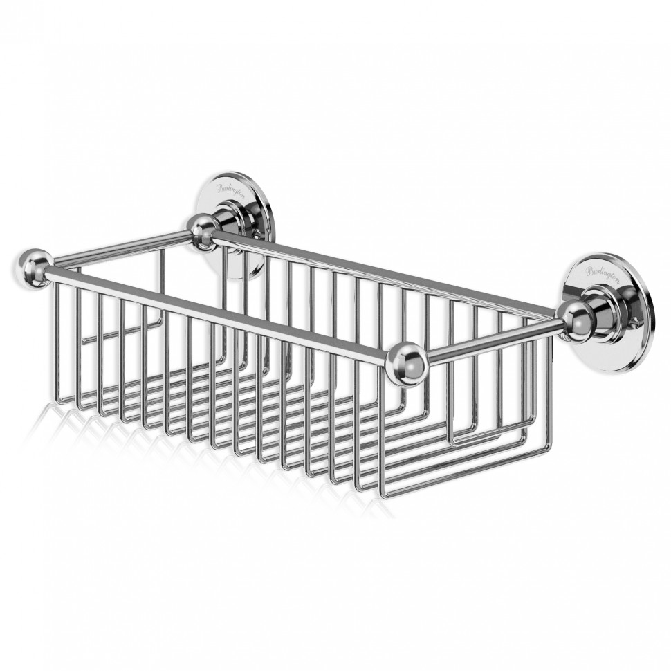 Полка для ванной комнаты Burlington A23 CHR (хром)