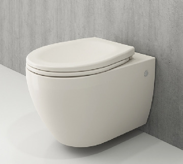 Подвесной унитаз Bocchi Speciale Jet Flush 1171-014-0129 безободковый (кремовый)