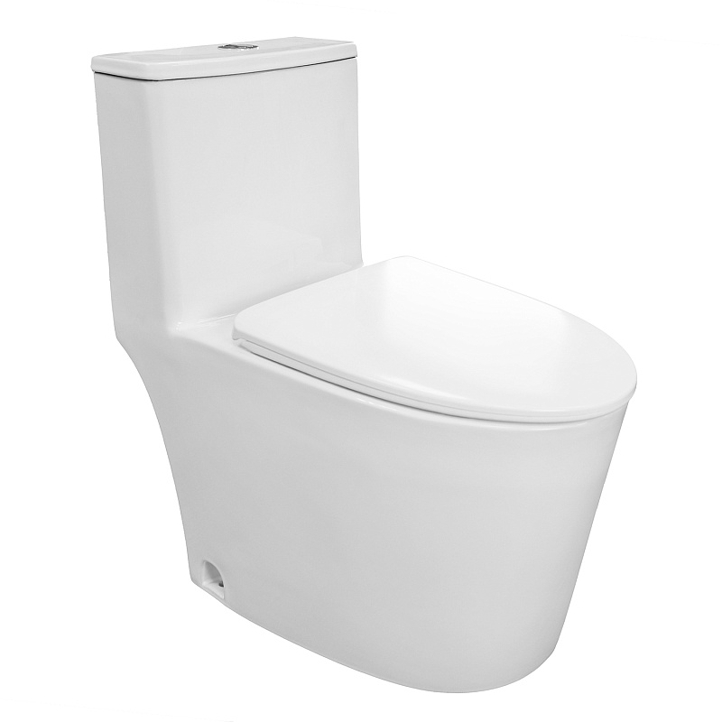 Унитаз-компакт Azario ANSA AZ-2301 безободковый (белый)