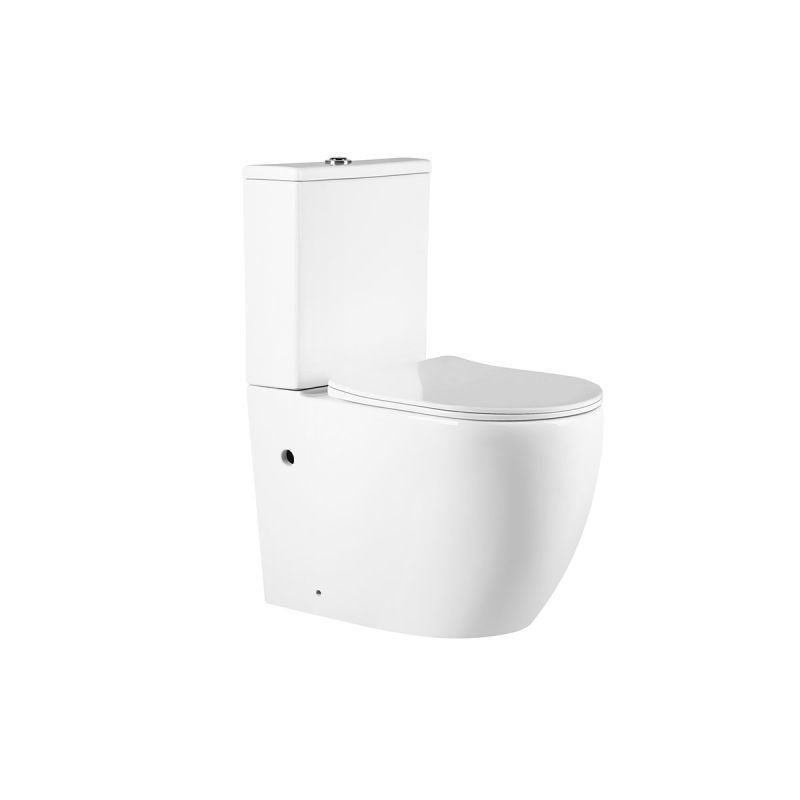 Унитаз-компакт Vincea Evo VT2-34 безободковый (белый)