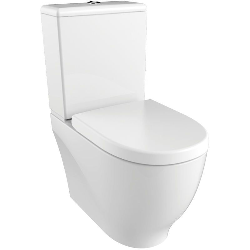 Напольный унитаз Creavit Mare MA361-11CB00E-0000 безободковый (белый) чаша