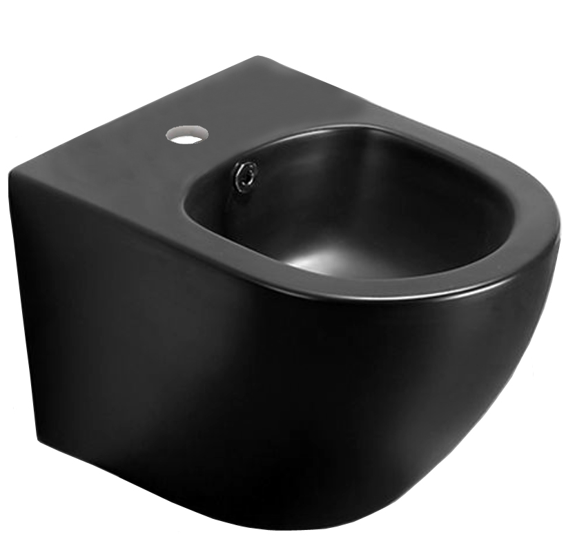 Биде подвесное Azario Grado AZ-0046-BN SP (чёрный матовый)