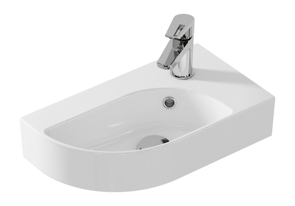 Раковина подвесная Cersanit Cameo R S-UM-CAM45/1-w 455*250 мм (белый)