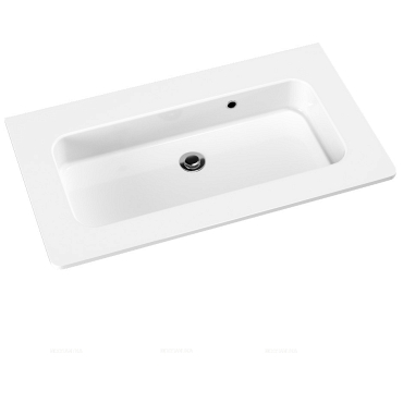 Раковина встраиваемая Briz Prato 700 НФ-00001995 700*469 мм (белый)