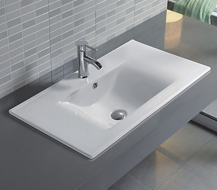 Раковина  встраиваемая Gid NYJ807-60 610*460 мм (белый)