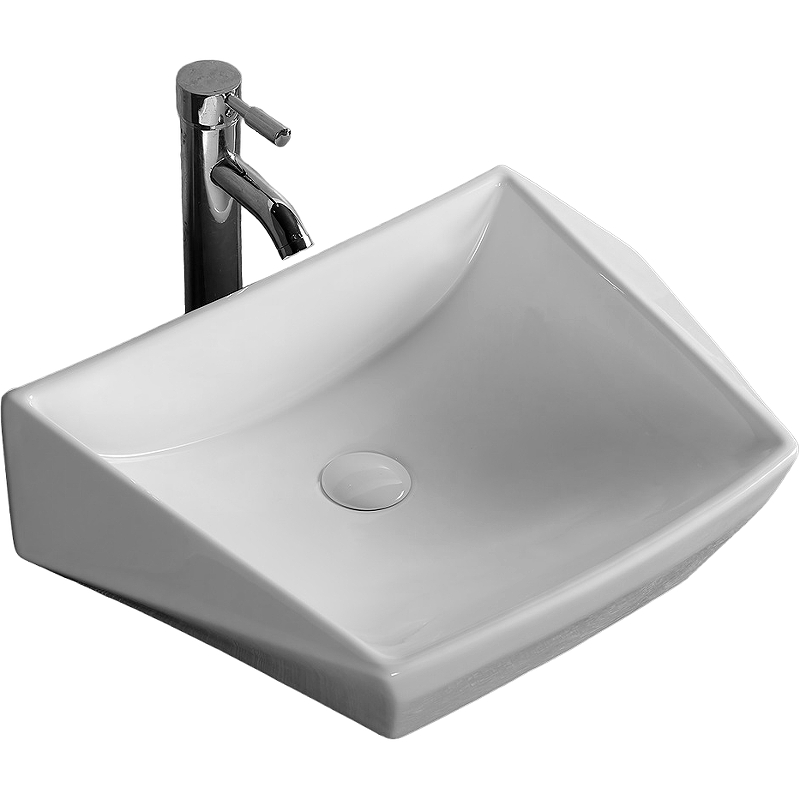 Раковина накладная Cerutti SPA CR7065 600*410 мм (белый)