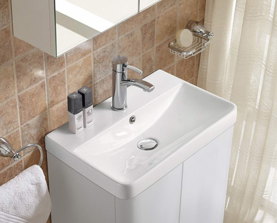 Раковина CeramaLux N9595-60 600*345 мм (белый)