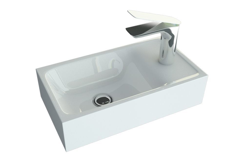 Раковина Art&Max AM-LAV-400-MR-Mini 403*225 мм (белый)