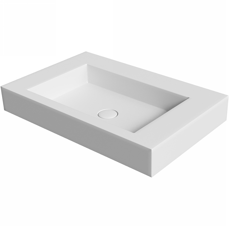 Раковина ArmadiArt Flat ST 888-70 704*452 мм (белый)