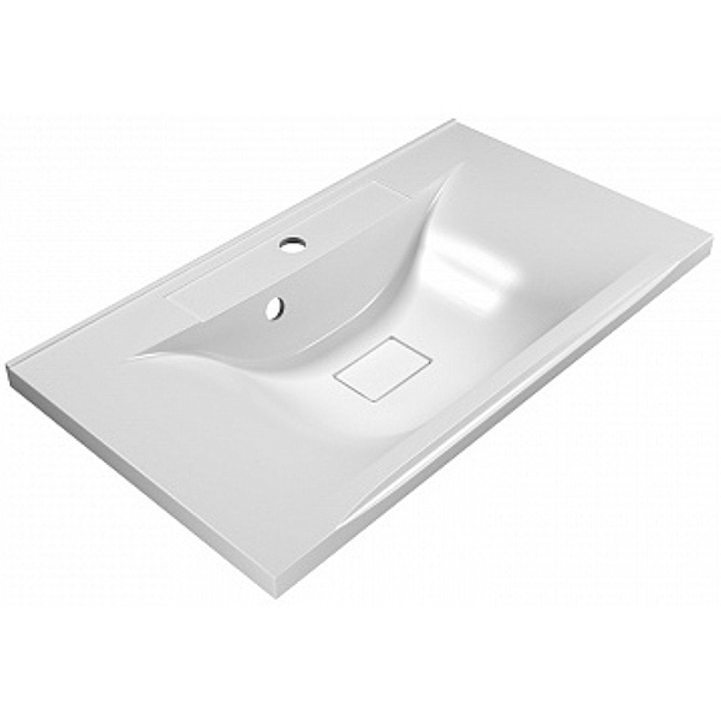 Раковина BelBagno BB800/450-LV-MR-PR 800*450 мм (белый)