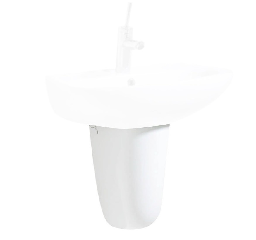 Полупьедестал Creavit Sedef SD260-00CB00E-0000 (белый)