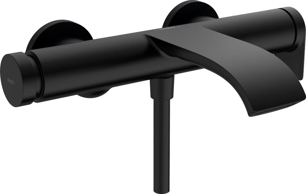 Смеситель для ванны Hansgrohe Vivenis 75420670 (черный матовый)