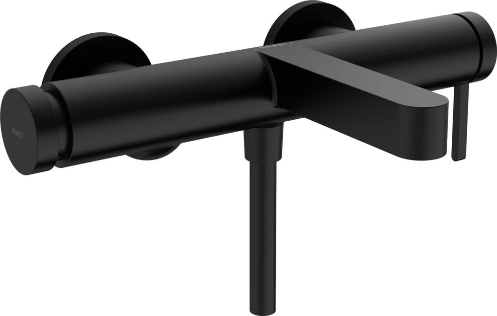 Смеситель для ванны Hansgrohe Finoris 76420670 (черный матовый)