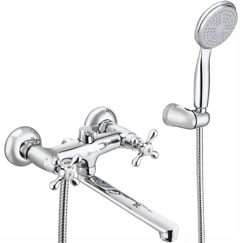 Смеситель для ванны с душем Lemark Standard LM2113C (хром)