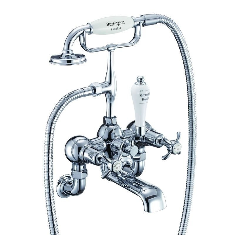 Смеситель для ванны с душем​​​​​​​ Burlington AN17A-QT (хром)