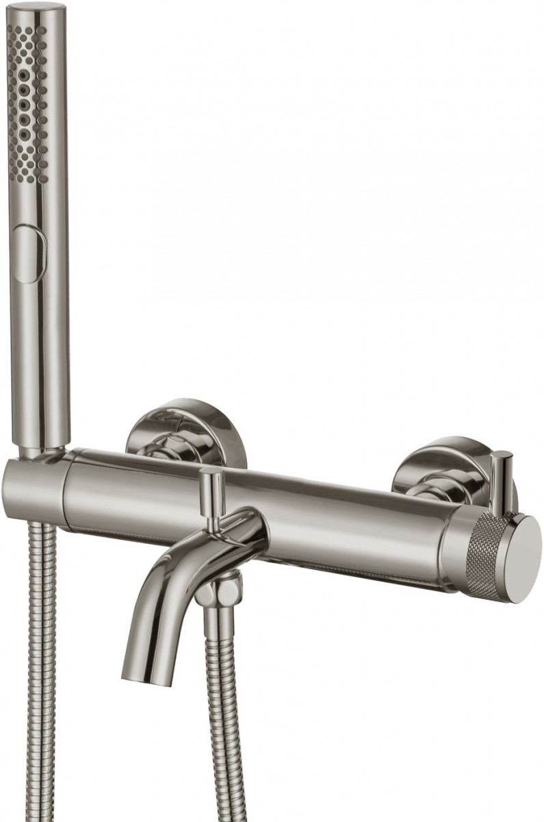 Смеситель для ванны с душем Allen Brau Priority 5.31D10-00 (никель браш)