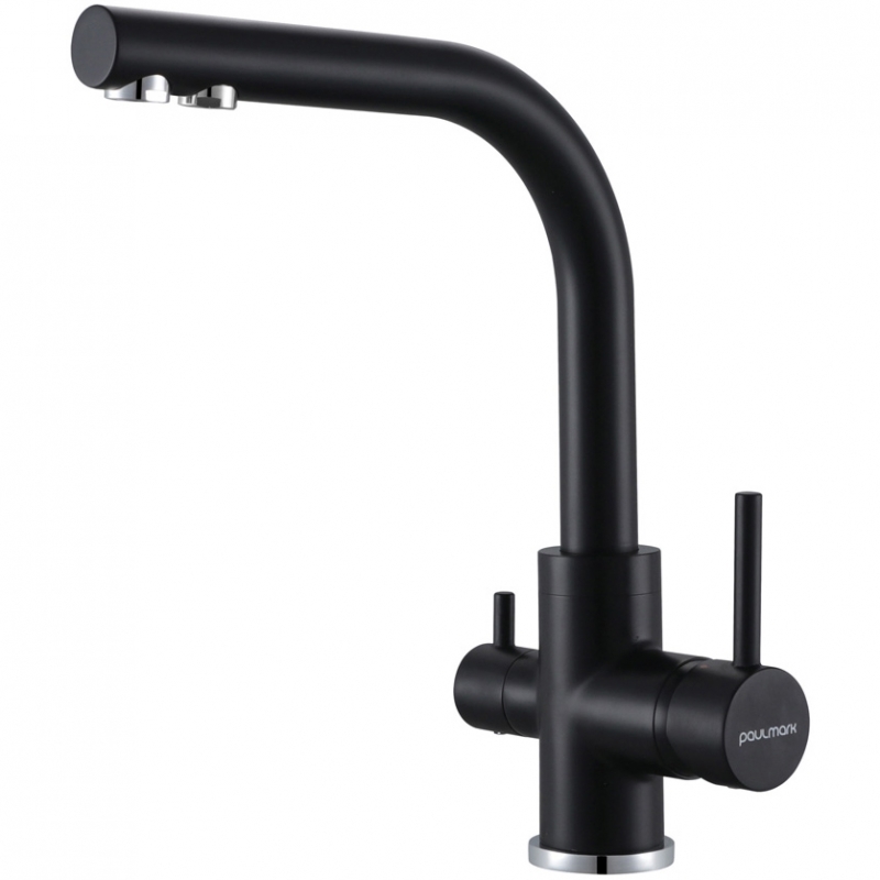 Смеситель для кухни Paulmark Essen Es213011-401TB (антрацит)