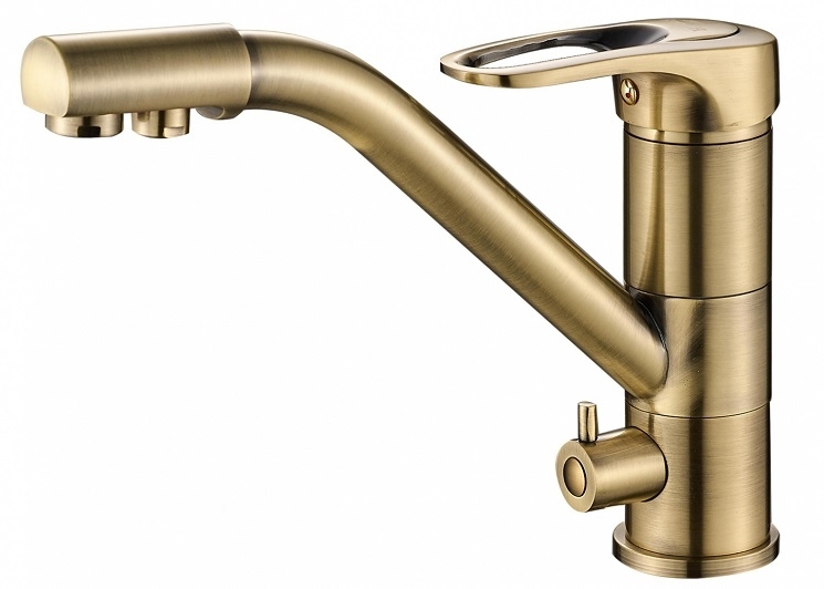 Смеситель для кухни Zorg SH 321 BRONZE (бронза)
