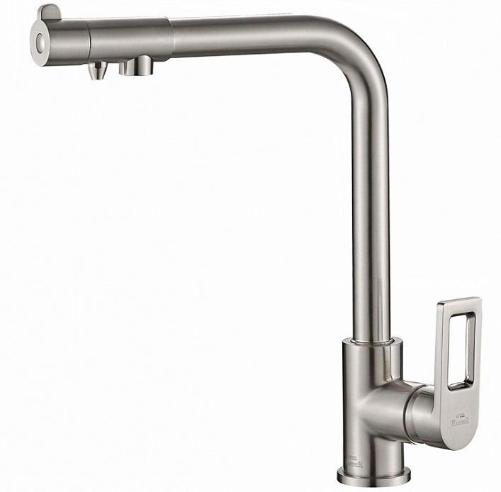 Смеситель для кухни Zorg SH 572 SATIN (сатин)