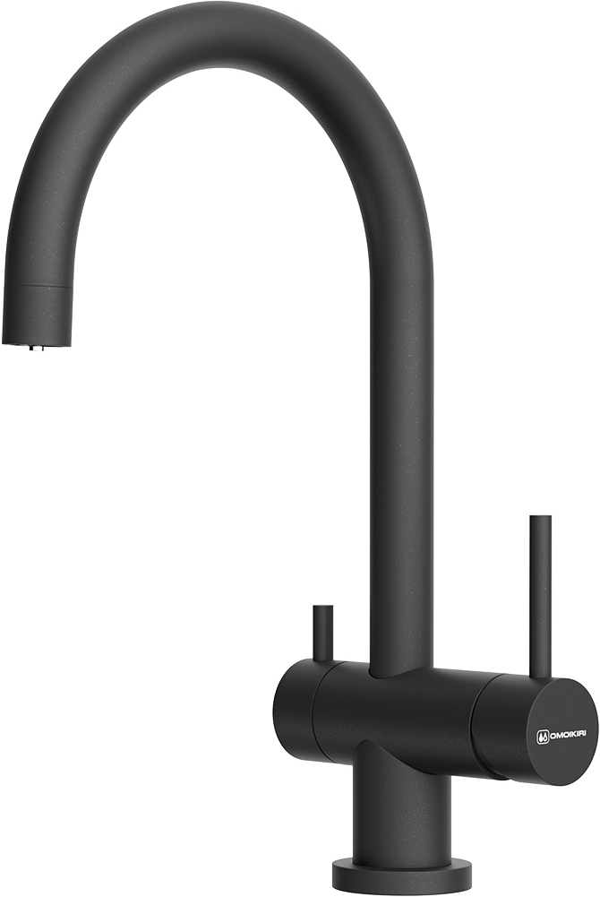 Смеситель для кухни Omoikiri Yamada P BL 4974226 (чёрный)