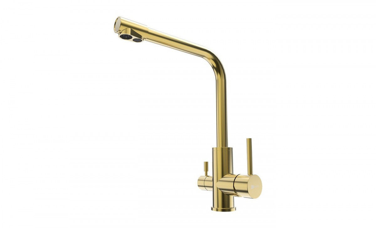 Смеситель для кухни Lemark Expert LM5061G (золото)
