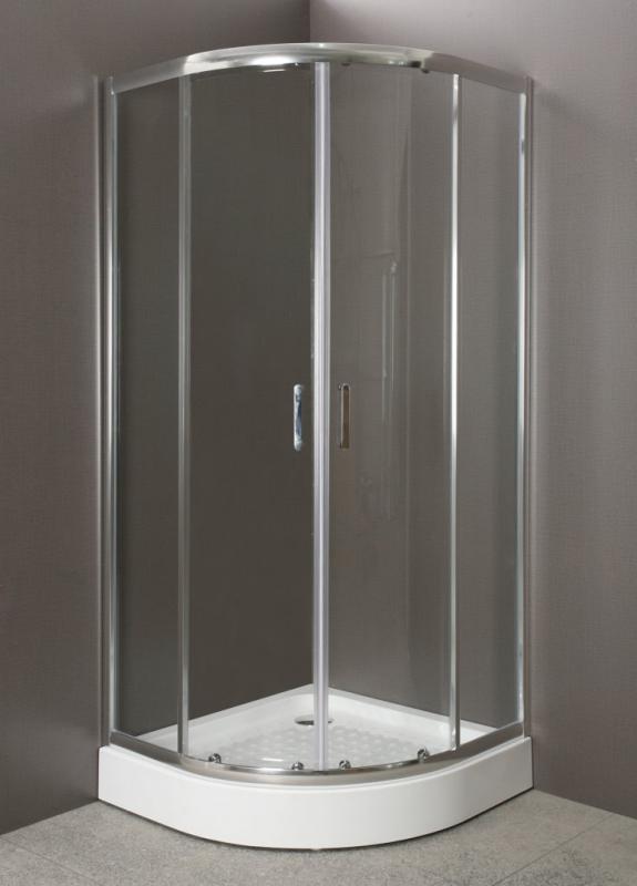 Душевой уголок BelBagno Uno-195 UNO-195-R-2-100-C-Cr 1000*1000 мм (хром/прозрачное)