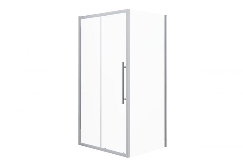 Душевой уголок Esbano FLEX ESF-108PS-C 1000*800 мм (хром/прозрачное)