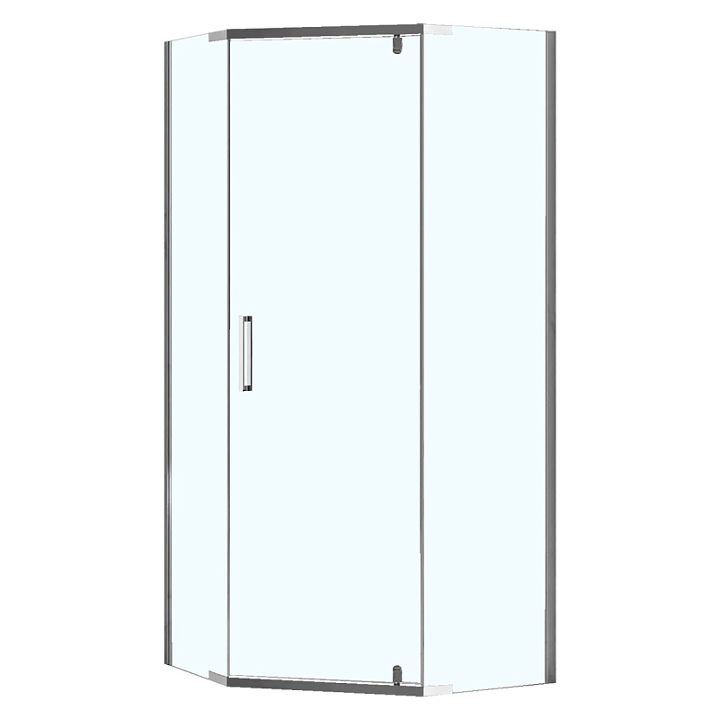 Душевое ограждение Loranto Neo CS-22108 900*900 мм (серебро/прозрачное)