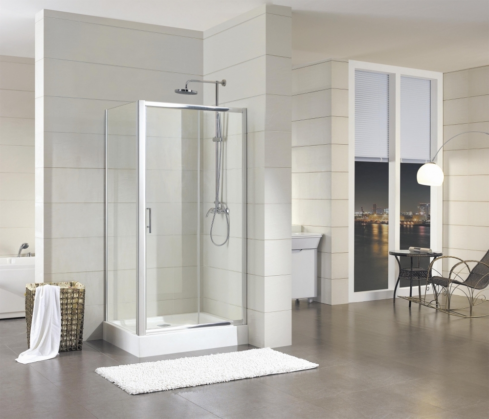 Душевой уголок Bravat Drop BS120.3100A 1200*800 мм (хром/прозрачное)