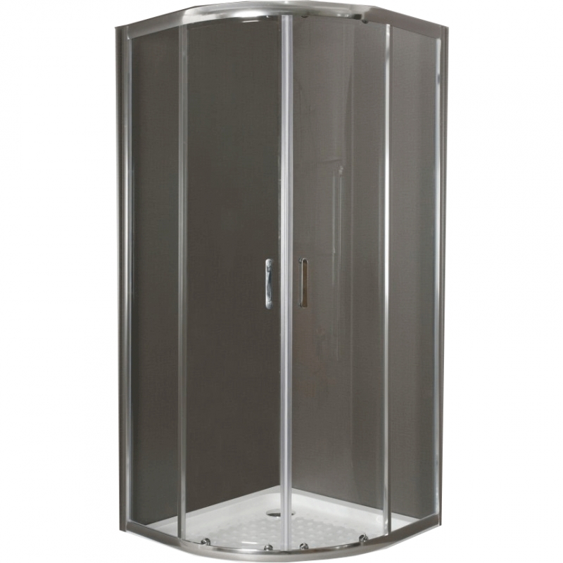 Душевой уголок BelBagno UNO-195-R-2-80-C-Cr 800*800 мм (хром/прозрачное)