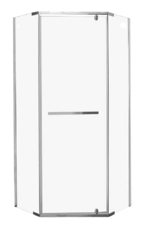 Душевой уголок Cerutti SPA CHIKA ZP101T 1000*1000 мм (хром/прозрачное)