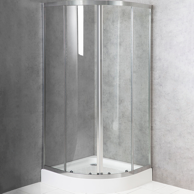 Душевой уголок BelBagno DUE-R-2-90-C-Cr 900*900 мм (хром/прозрачное)