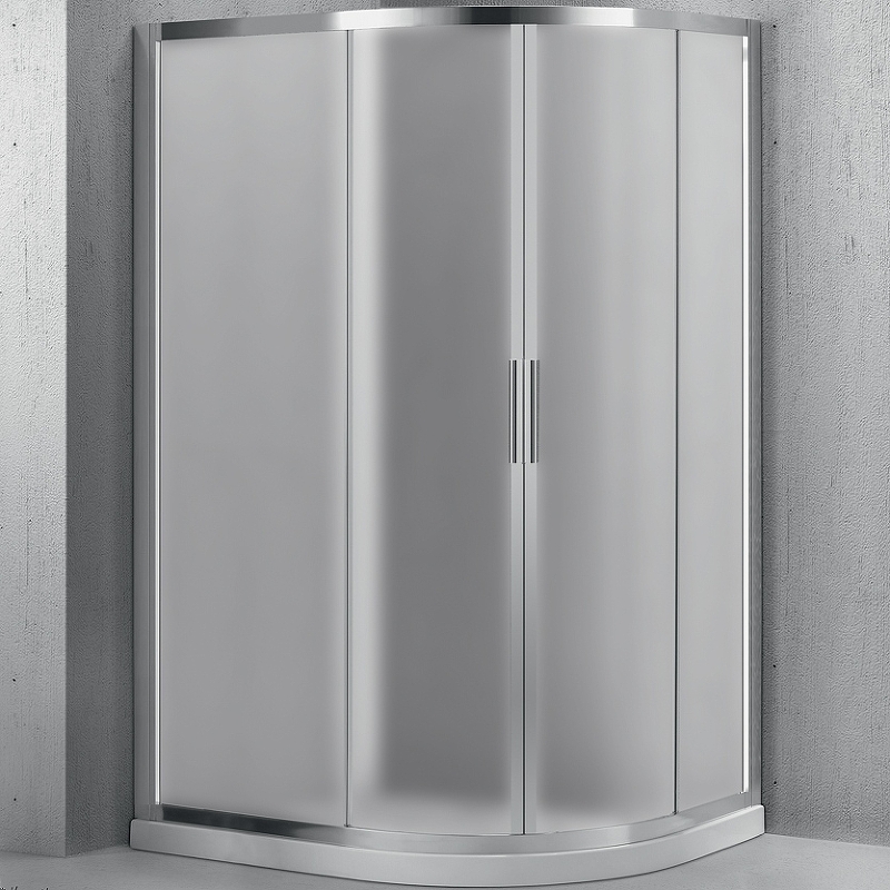 Душевой уголок BelBagno SELA-RH-2-100/80-P-Cr 1000*800 мм (хром/рифленое)