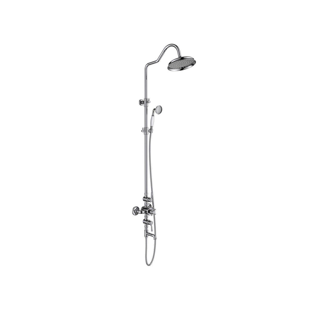 Душевая система Aquatek Классик AQ2543CR (хром) с термостатом