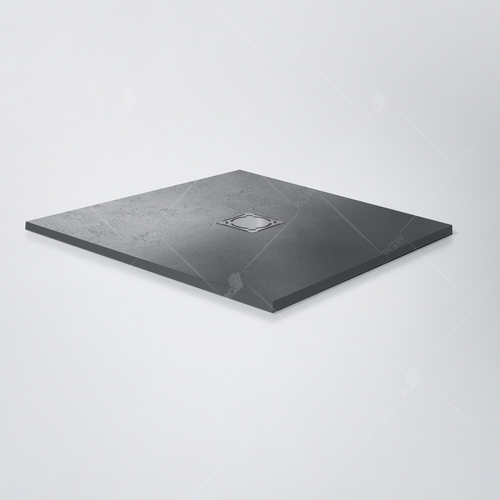 Душевой поддон  RGW Stone Tray ST-0099G 900*900 мм (графит)