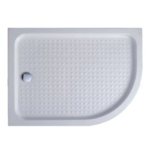 Поддон акриловый Cezares TRAY-A-RH-100/80-550-15-W-R 1000*800 мм (белый) R