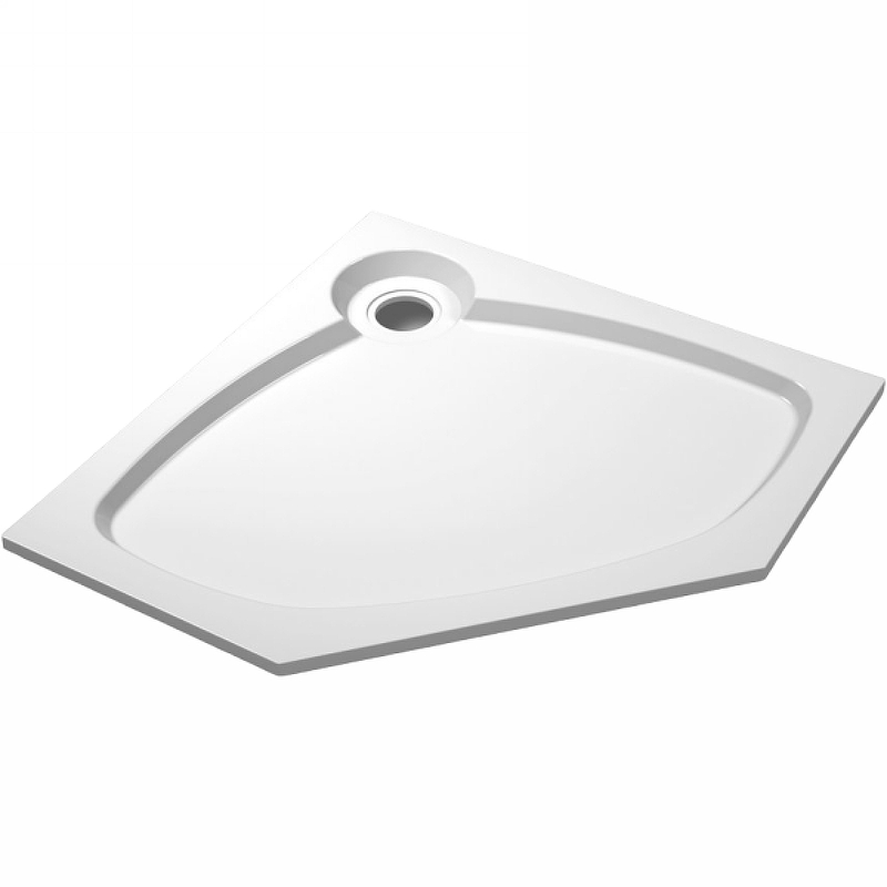 Душевой поддон Cezares TRAY-S-P-100-56-W 1000*1000 мм (белый)