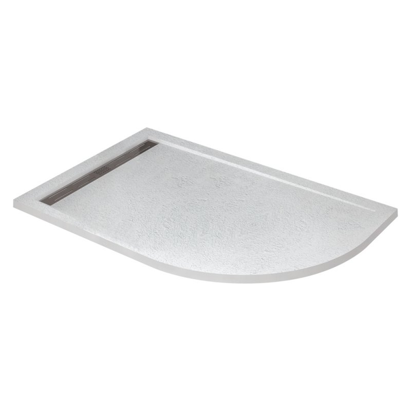 Душевой поддон Cezares TRAY-AS-RH-100/80-30-W-L 1000*800 мм (белый) L