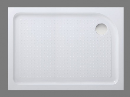 Душевой поддон BelBagno TRAY-BB-AH-100/80-15-W-L 1000*800 мм (белый)