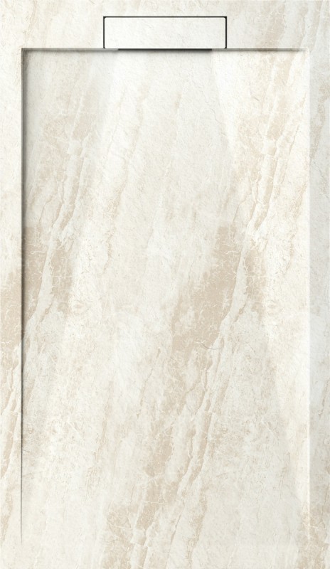 Душевой поддон Esbano Luxe ESPLM128DR 1200*800 мм (мрамор бежевый)