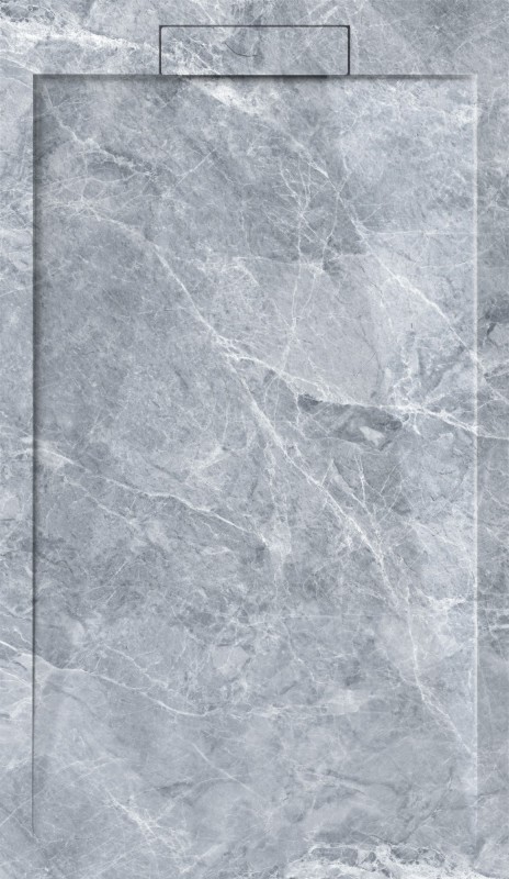 Душевой поддон Esbano Luxe ESPLM128VG 1200*800 мм (мрамор серый)